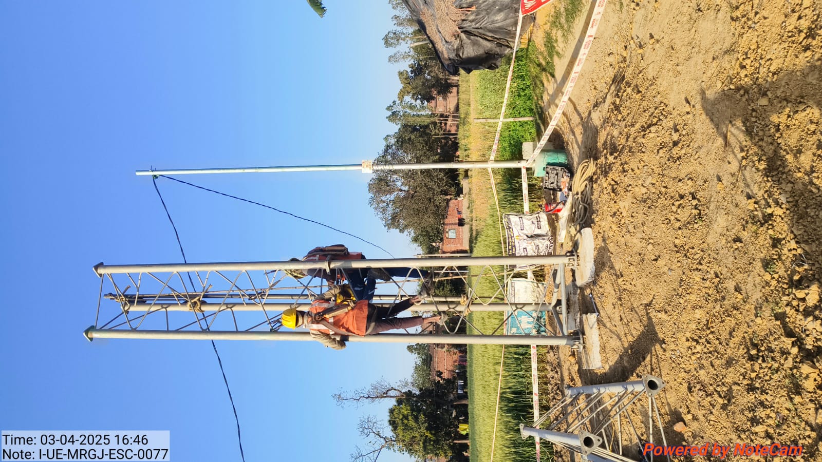 MTR Site – Ground Installation, Structure Mounting & Electrical Commissioning